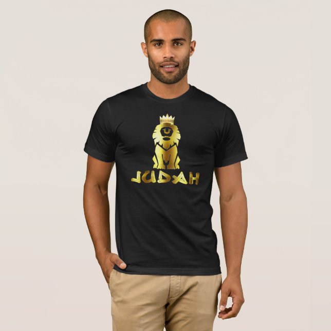 Gold Judah Lion T-Shirt (Front Full)