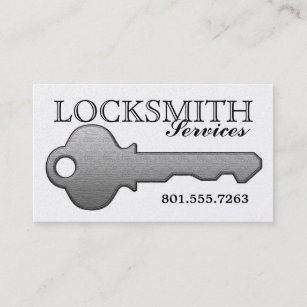 Gold Key Luxury Locksmith Services Business Card
