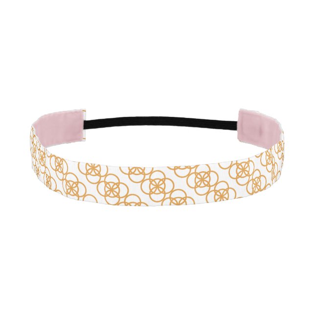 Gold Knot Athletic Headband (Front)