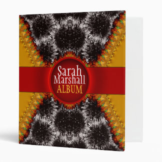 Gold Lace Animal Arts Album /  Binder