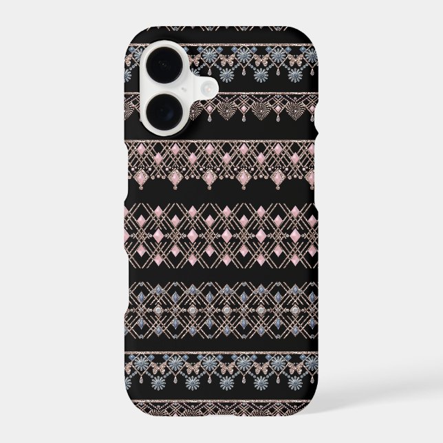 Gold lace iphone case (Back)