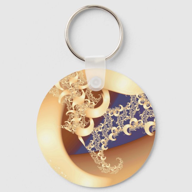 Gold Lace Keychain (Front)