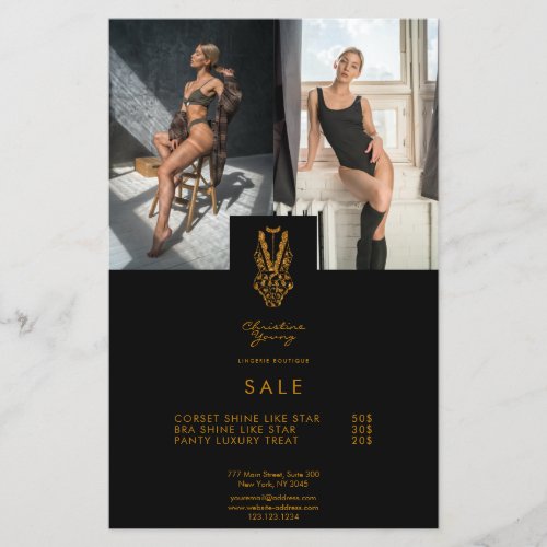 Gold Lace Lingerie Boutique 2 Photo Price Flyer