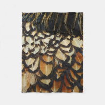 Gold Laced Wyandotte Chicken Feather
