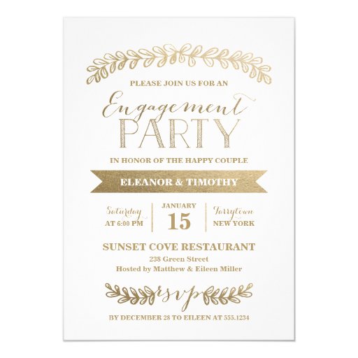 Invitation Engagement Party 6