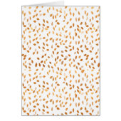 Gold Leaf Confetti Pattern Cards (Front)