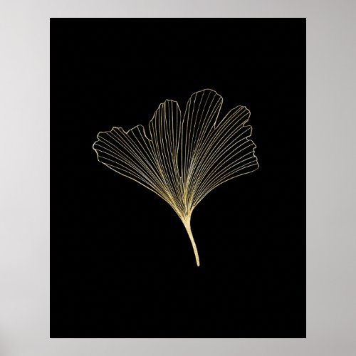 gold leaf  poster
