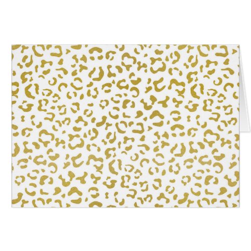 Gold Leopard Gold Glitter Leopard Print