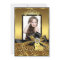 Gold Leopard Print Bow Photo Quinceanera Invite