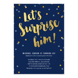 Surprise 40Th Birthday Invitations 8