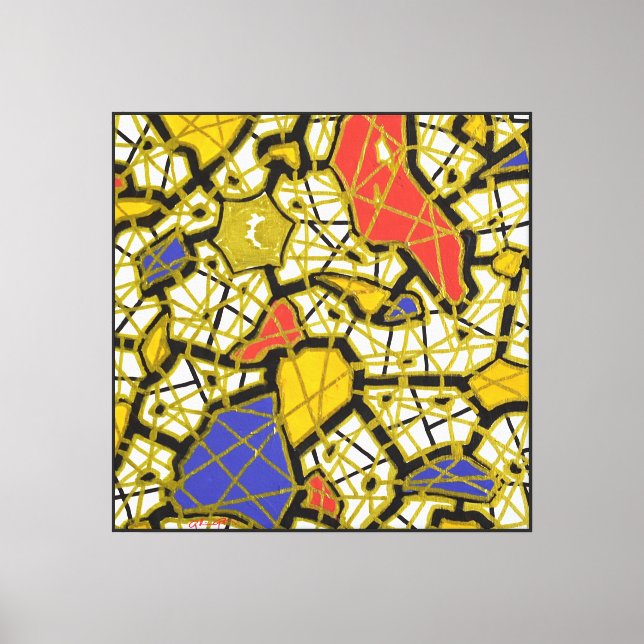 GOLD - Light & Elegance - GGAST Canvas Print (Front)