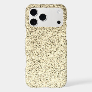 Gold light soft glitter sparkles iPhone 17 pro max case