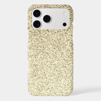 Gold light soft glitter sparkles iPhone 17 pro max case