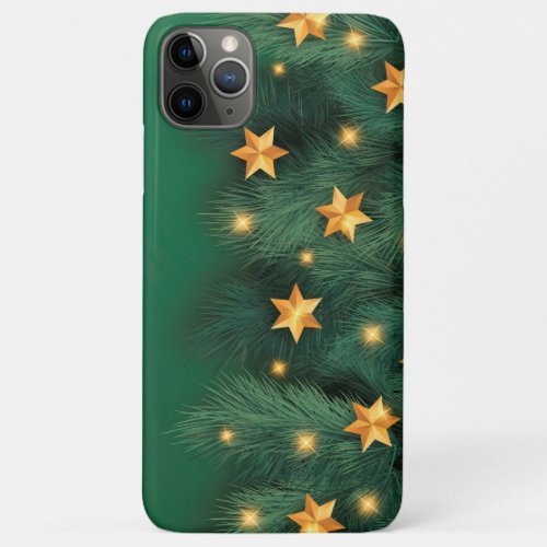 Gold Lights and Stars iPhone 11 Pro Max Case