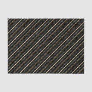 Gold Lines And Dots  Tissue Paper