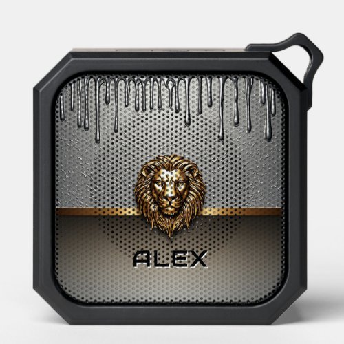 Gold Lion Relief With Metallic Texture 女 Bluetooth Speaker