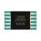 Gold Lipstick Modern Teal & Gold Stripes Salon