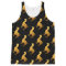 Gold Llama Tank Top Pattern