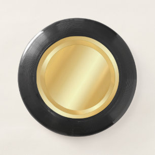 Gold Look Elegant Blank Trendy Template Custom Wham-O Frisbee