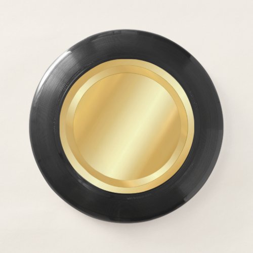 Gold Look Elegant Blank Trendy Template Custom Wham_O Frisbee