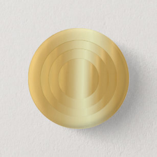 Gold Look Elegant Custom Trendy Blank Template Button
