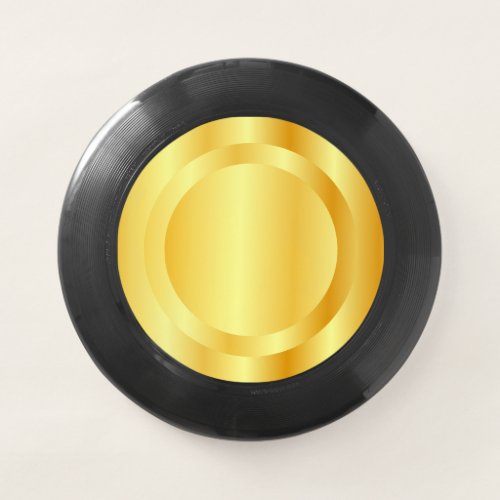 Gold Look Glamour Template Elegant Trendy Wham_O Frisbee