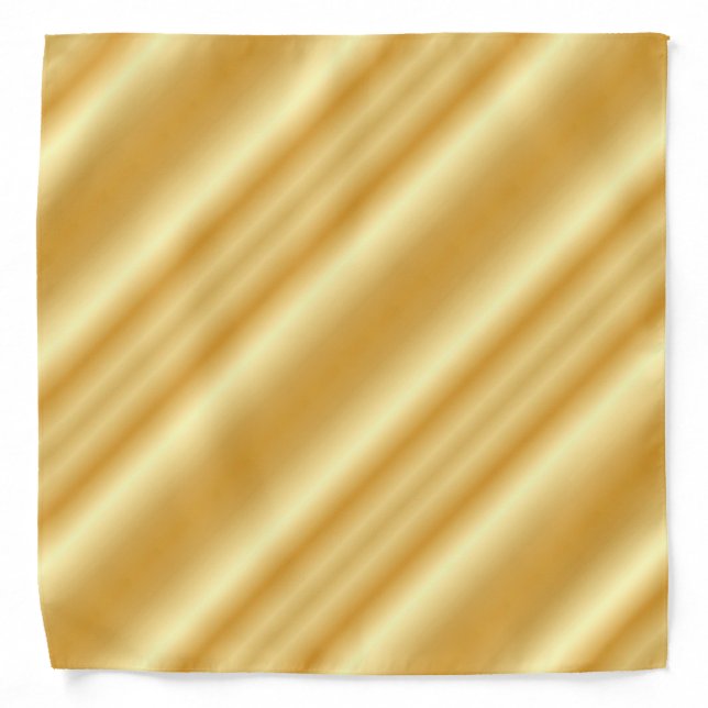 Gold Look Template Elegant Trendy Glamorous Bandana (Front)