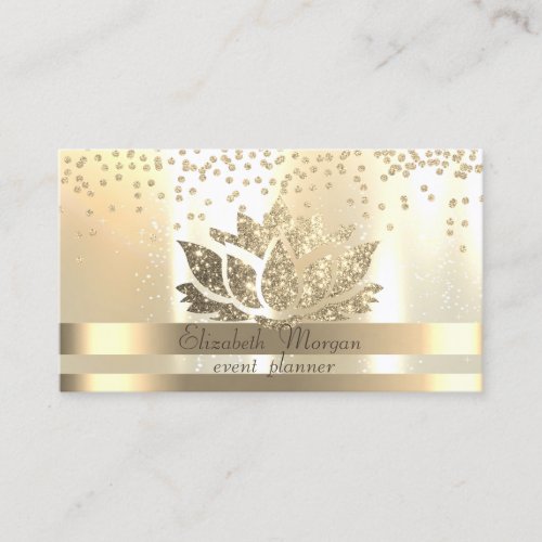 Gold Lotus Diamonds Business Card