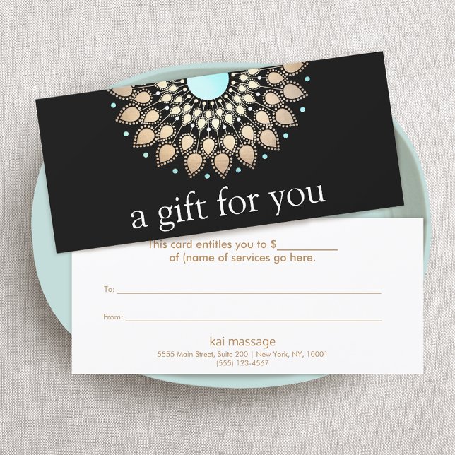 Gold Lotus Flower Floral Mandala (Creator Uploaded)