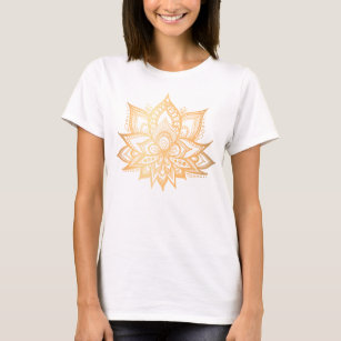 Yoga aux fleurs de lotus T-Shirt