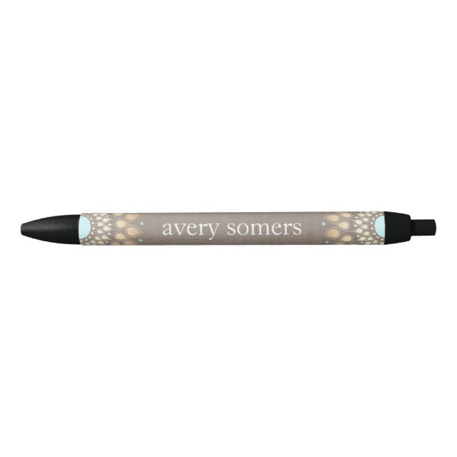 Gold Lotus Pen (Front)