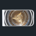 Gold Lowrider Wire Wheels Money Clip<br><div class="desc">Gold low rider wire wheels/rims money clip.</div>