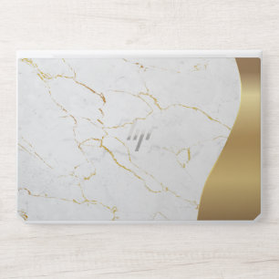 Gold Luxury Marble stone HP Laptop Skin