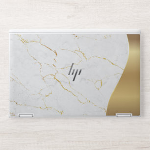 Gold Luxury Marble stone HP Laptop Skin