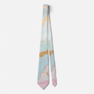 Gold Luxury Popular Blush Pink Mint Collection Neck Tie
