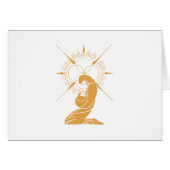 Gold Madonna and Child (Front Horizontal)