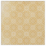 Gold Mandalas of Various Geometric Circle repeats Fabric