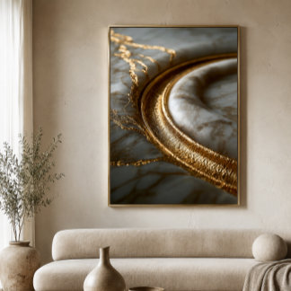 Gold Marble 24x36 Gallery Wrap