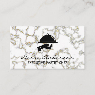 Gold Marble Background Loyalty Card