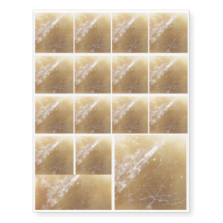 gold marble foil temporary tattoos