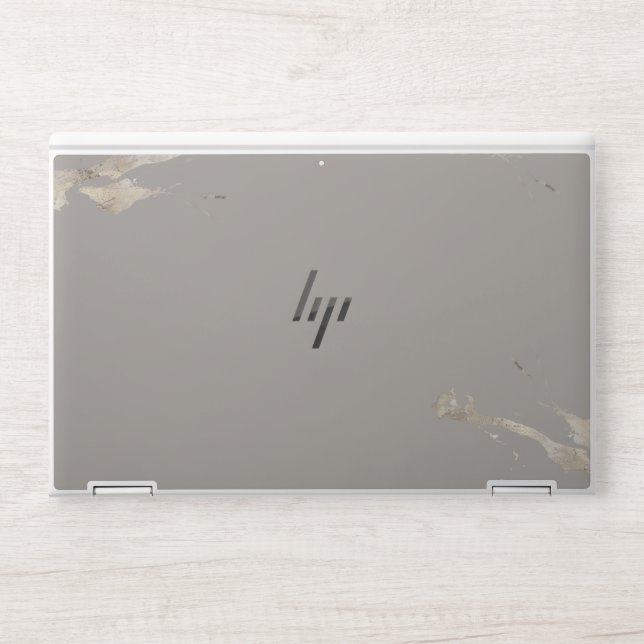 Gold Marble HP EliteBook X360 1030 G3/G4 HP Laptop Skin (Front)