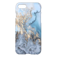 Gold Marble iPhone 7 Case