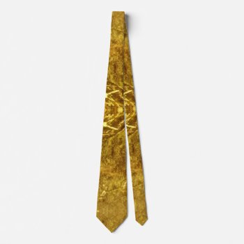 Gold Marble  Neck Tie by KRStuff at Zazzle