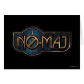 Gold & Marble NO-MAJ™ Badge (Front Horizontal)