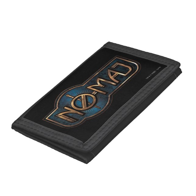 Gold & Marble NO-MAJ™ Badge Tri-fold Wallet (Bottom)