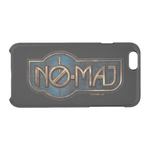 Gold & Marble NO-MAJ™ Badge Clear iPhone 6/6S Case