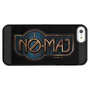 Gold & Marble NO-MAJ™ Badge Clear iPhone SE/5/5s Case