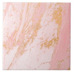 Gold Marble Pattern Ceramic Tile