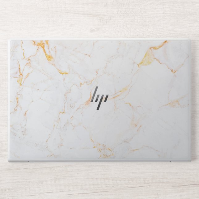 Gold marble texture  HP EliteBook 850  HP Laptop Skin (Front)