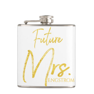 GOLD MARKER FUTURE MRS MARRIED NAME - GEAR FLASK